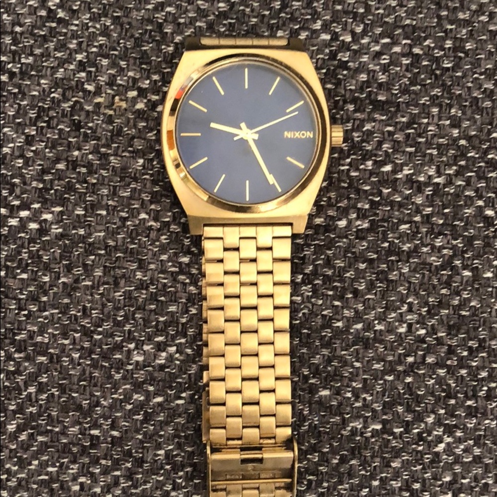 Nixon gold watch